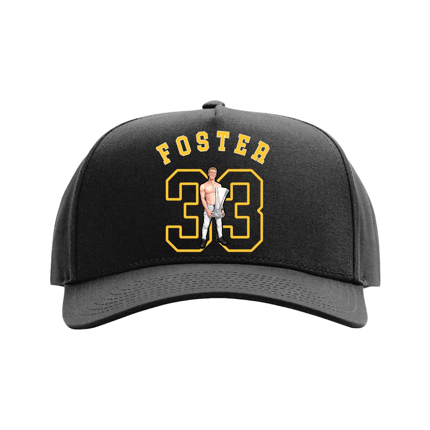 Full Fabric Five-Panel Champ Cap