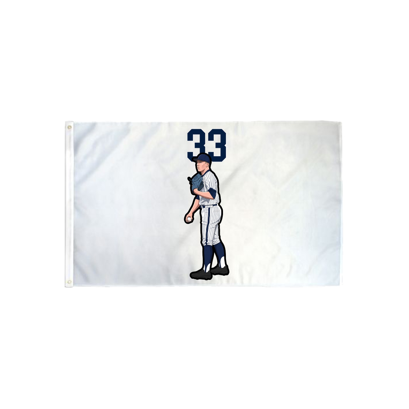 3x5 Flag — Number Top in Classic