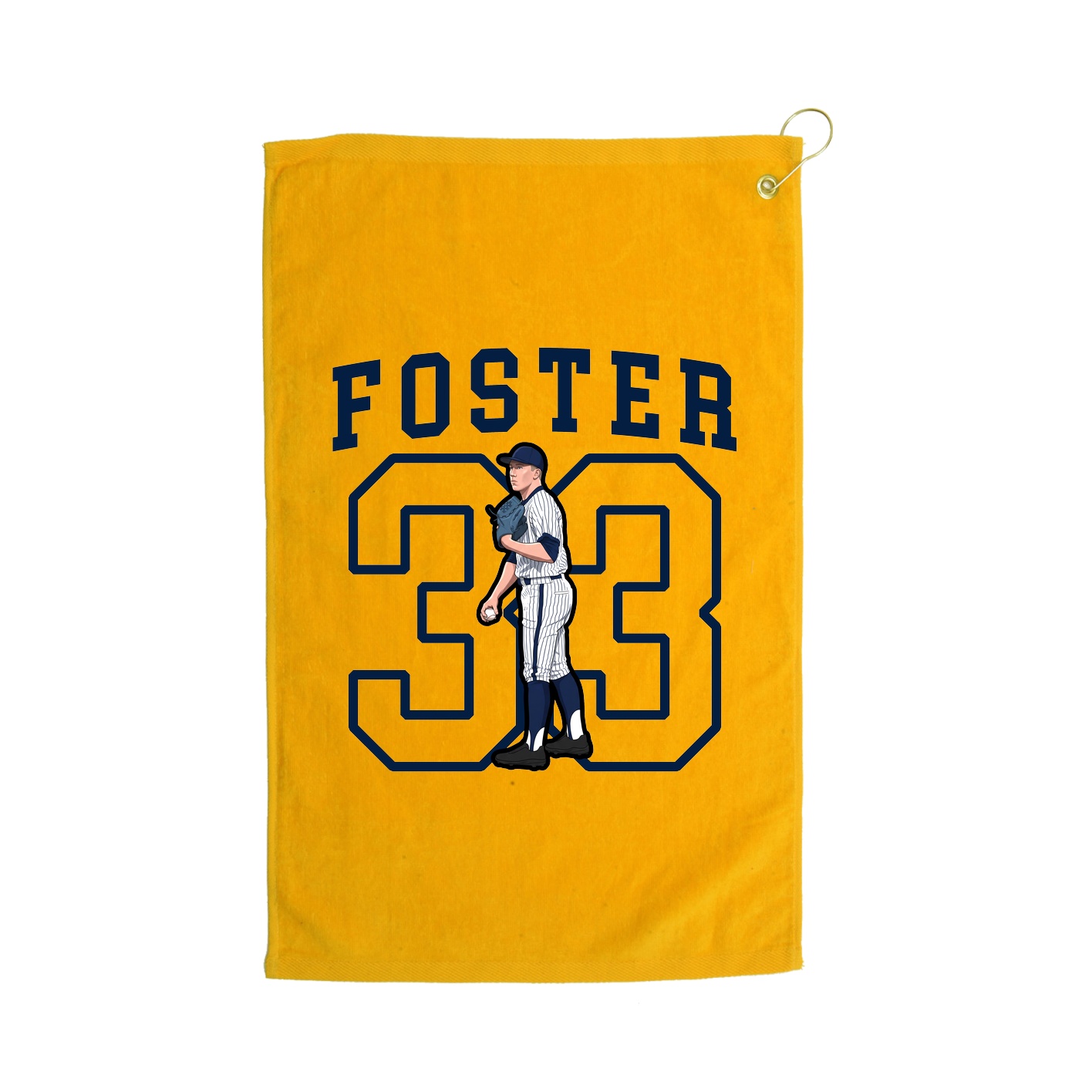 Golf Towel — Shirsey in Gold