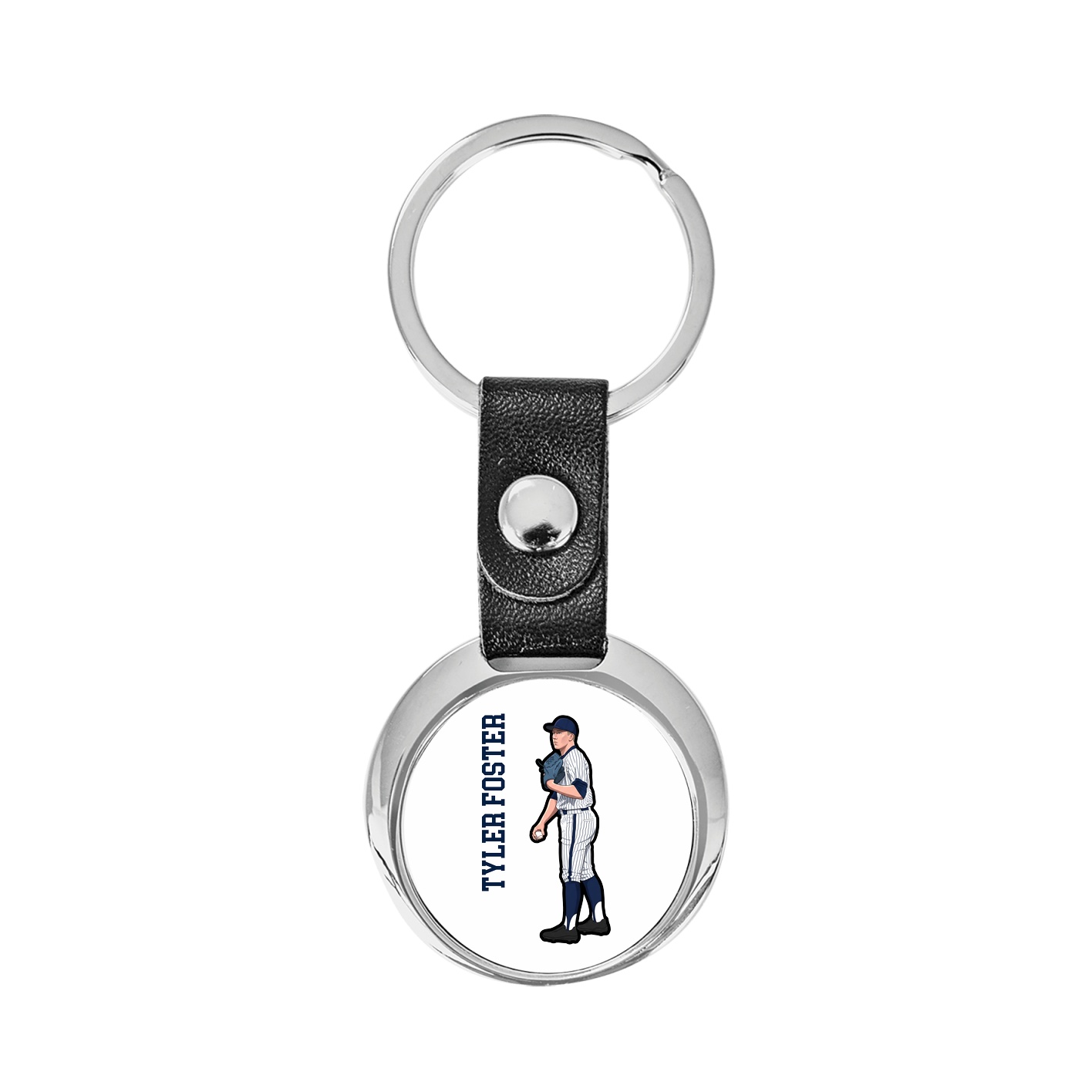 Key Chain — Name Vertical in Classic