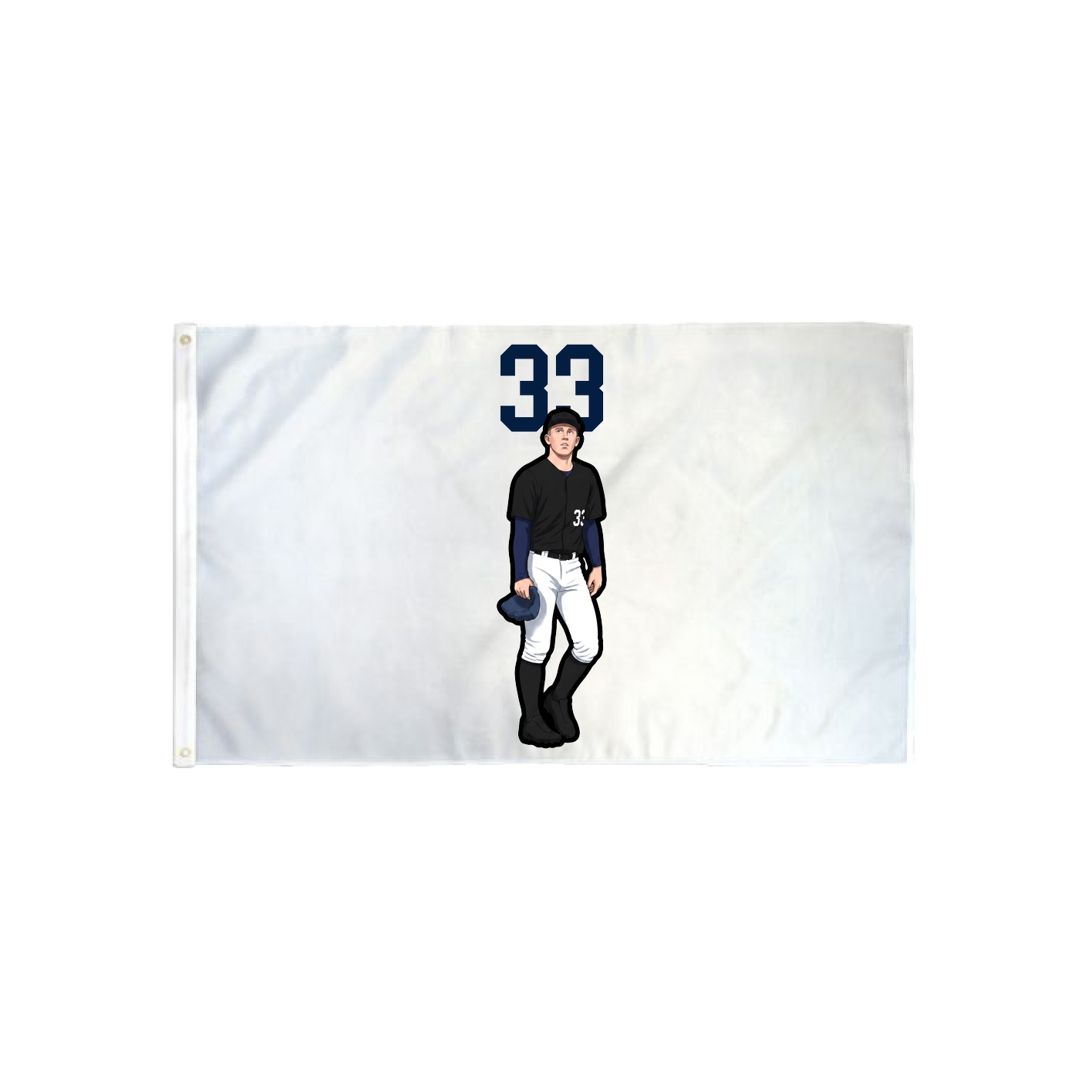 3x5 Flag — Number Top in Classic