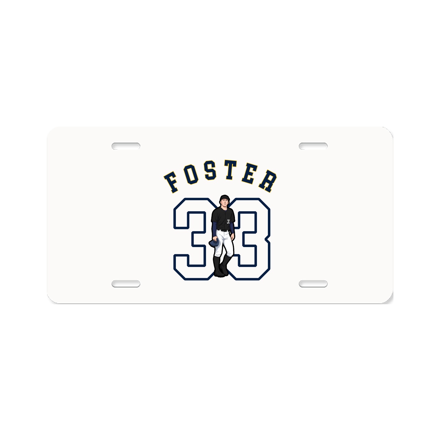 License Plate — Shirsey Arch in Classic