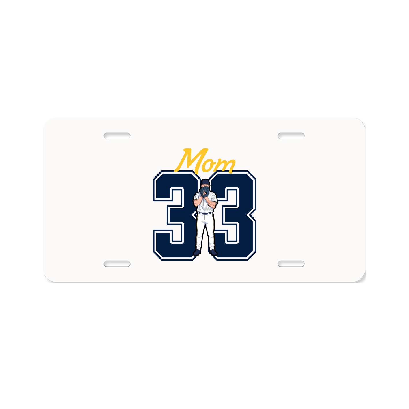 License Plate — Mothers Day Shirsey in Classic