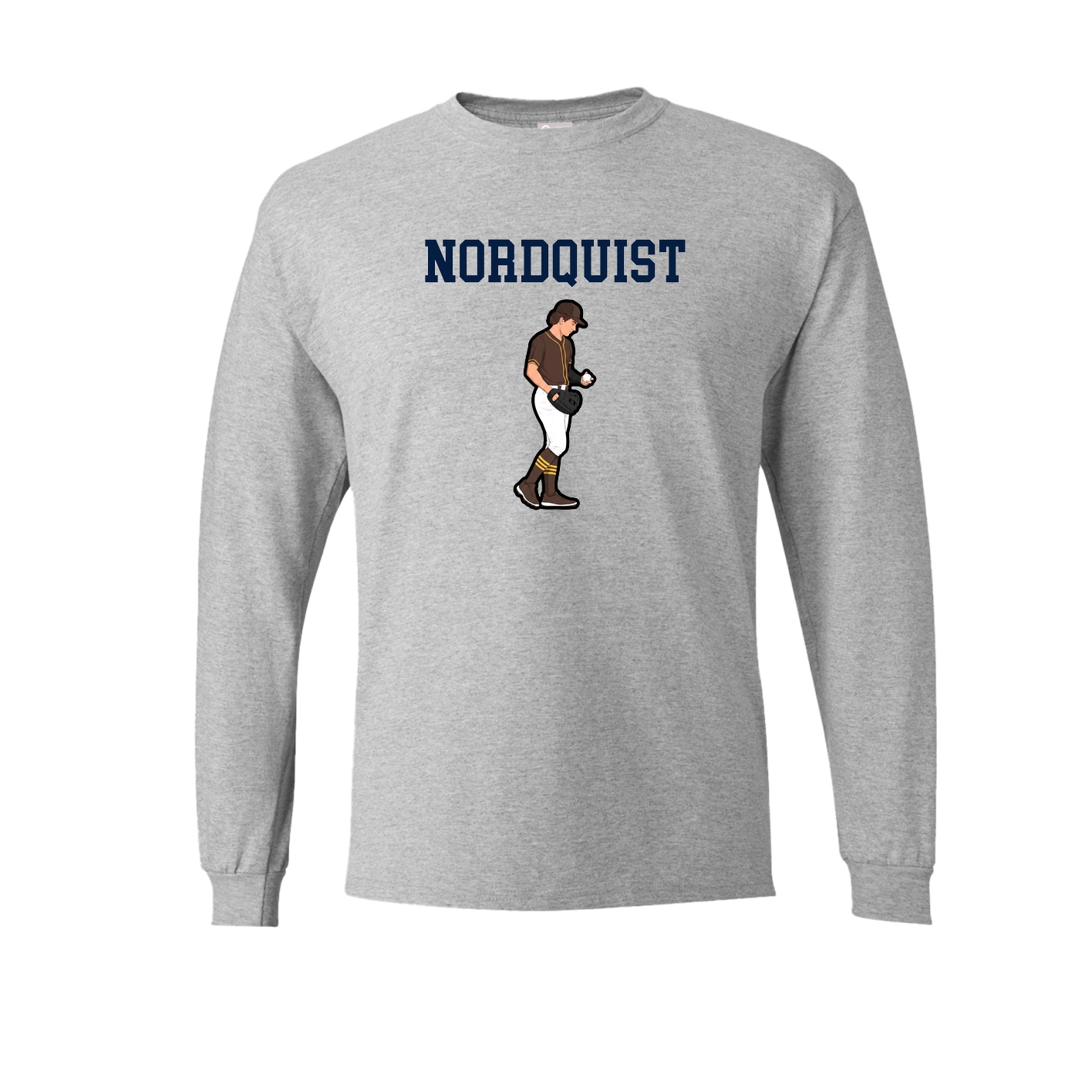 Long Sleeve Tee — Shirsey in Grey