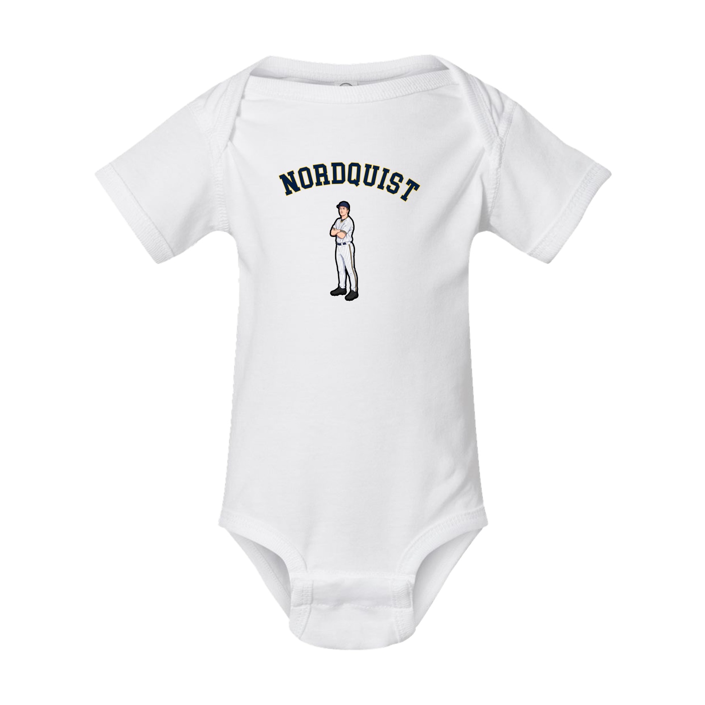 Baby Onesie — Shirsey Arch in White