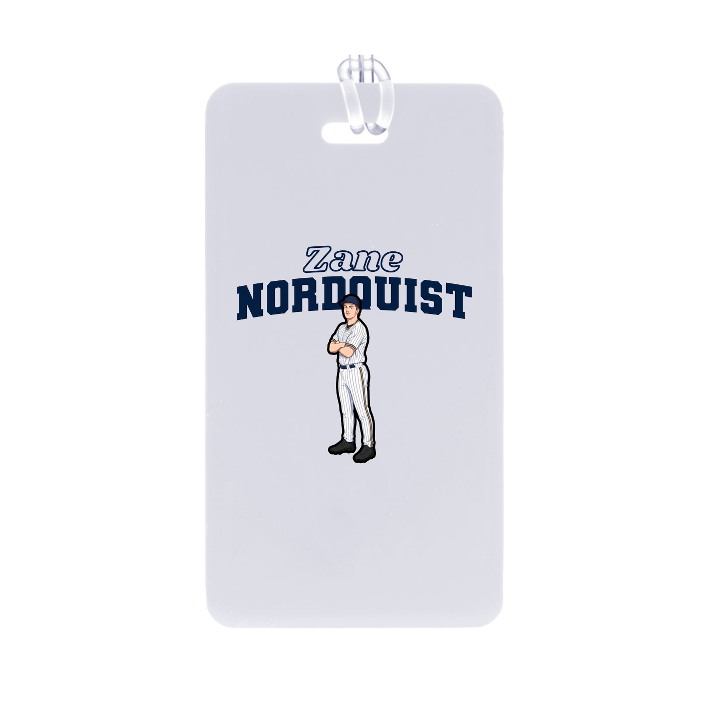 Bag Tag — Name Arch in Classic