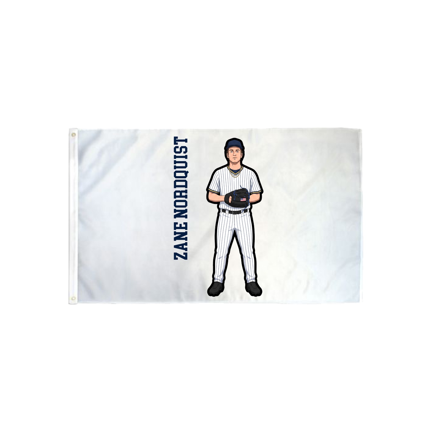 3x5 Flag — Name Vertical in Classic