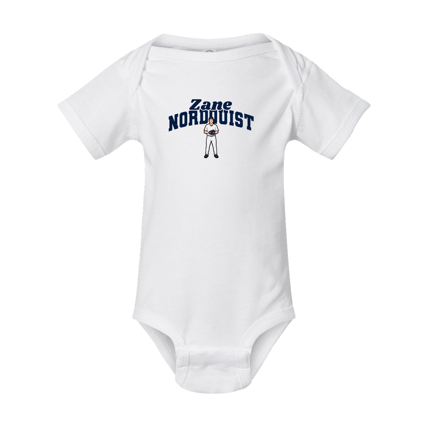 Baby Onesie — Signature Arch in White