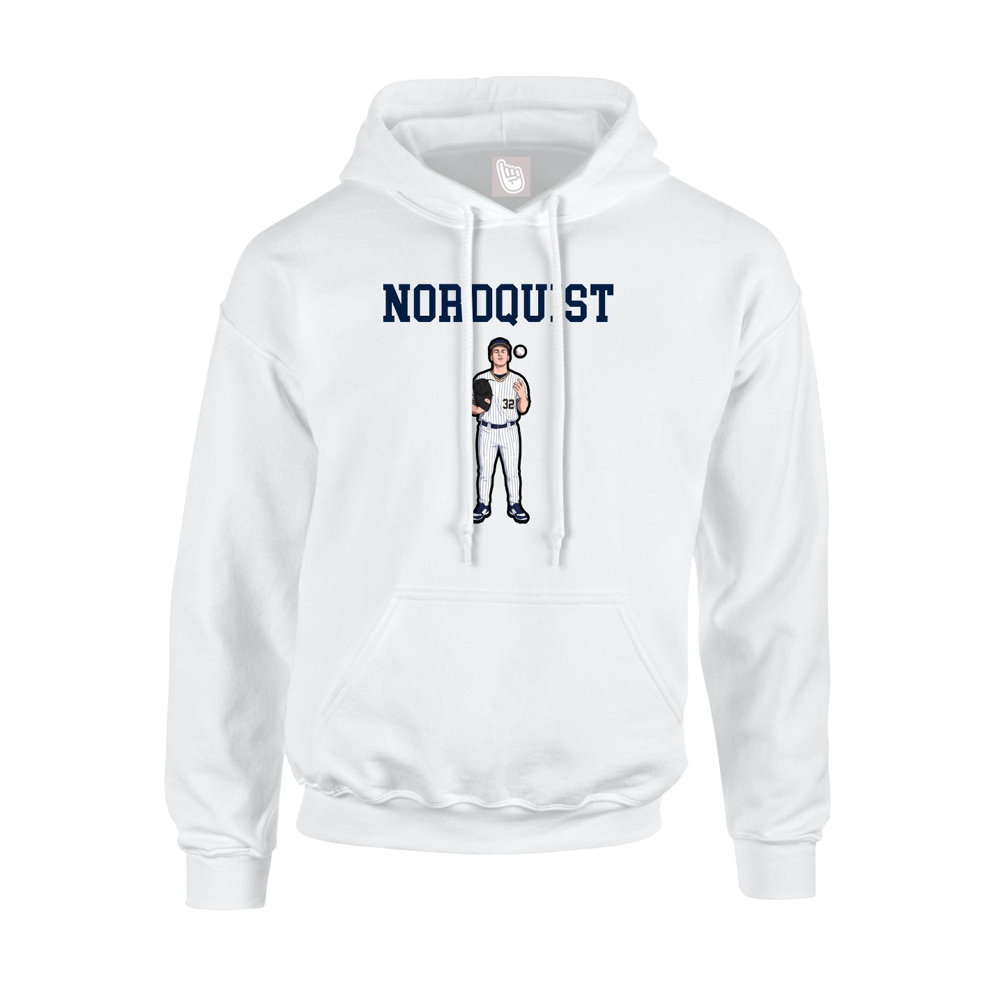 Youth Hoodie — Shirsey in White