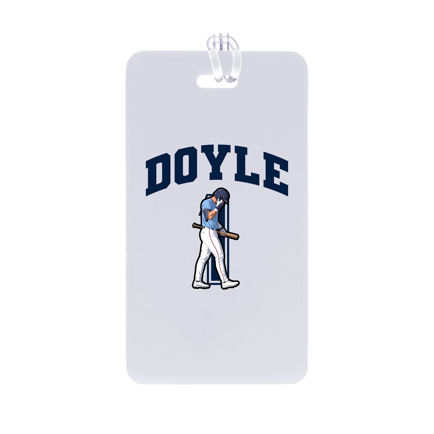Bag Tag — Number in Classic