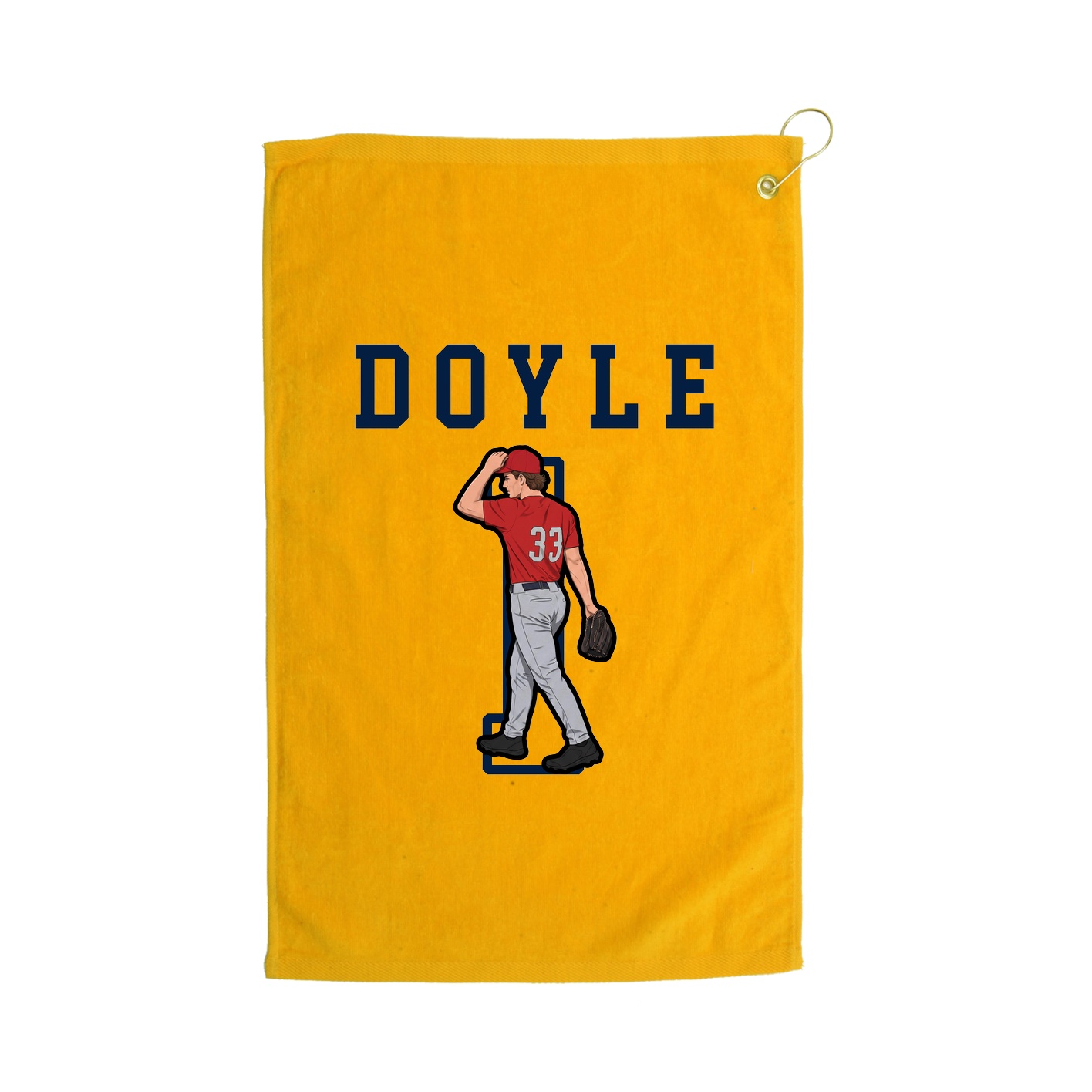 Golf Towel — Shirsey in Gold