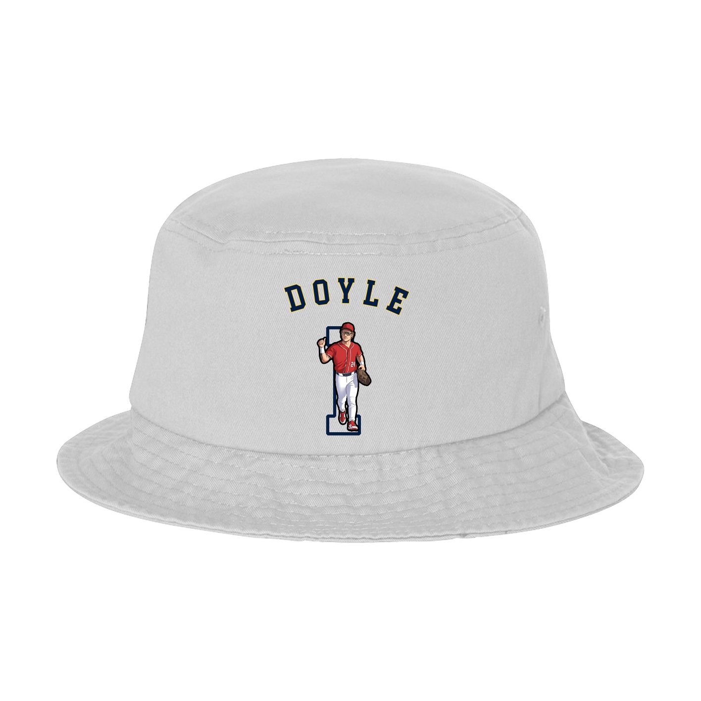 Bucket Cap — Shirsey Arch in White