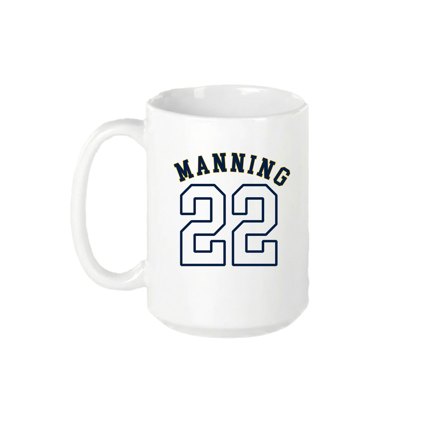 15oz Coffee Mug — Shirsey Arch in White