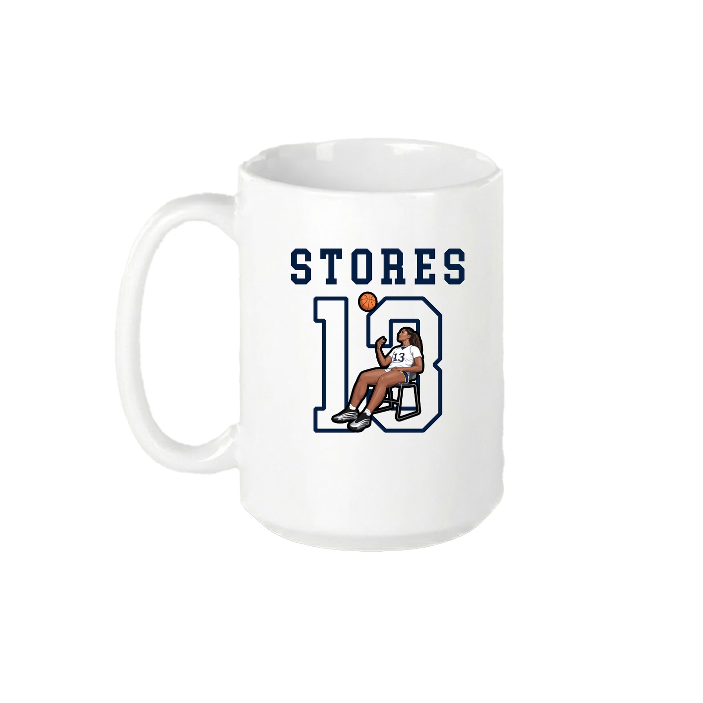 15oz Coffee Mug — Shirsey in White