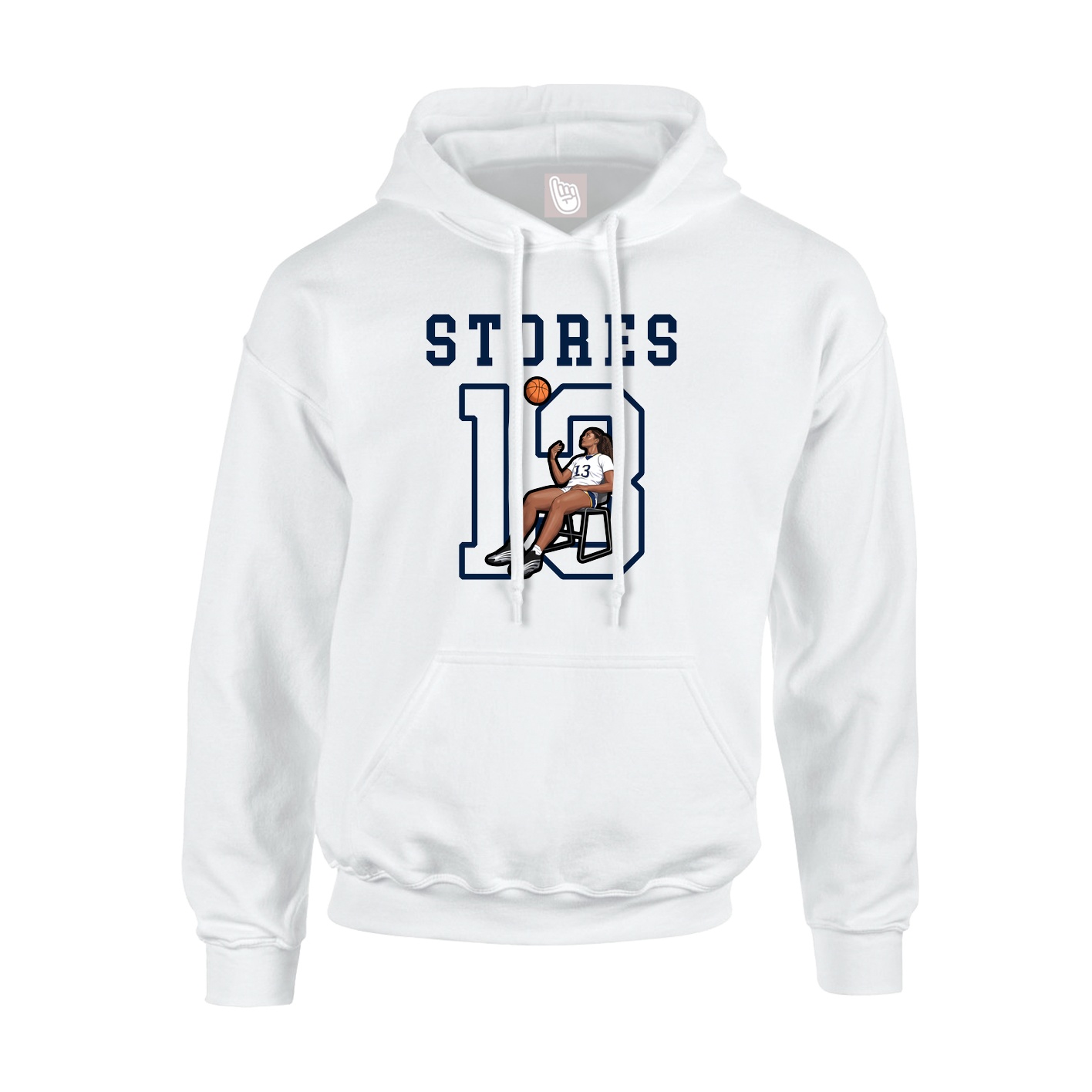 Youth Hoodie — Shirsey in White