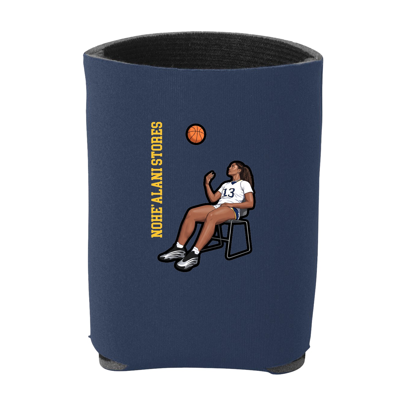 Can Holder — Name Vertical in Navy