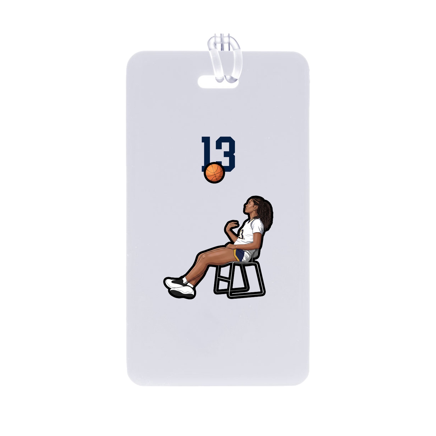 Bag Tag — Number Top in Classic