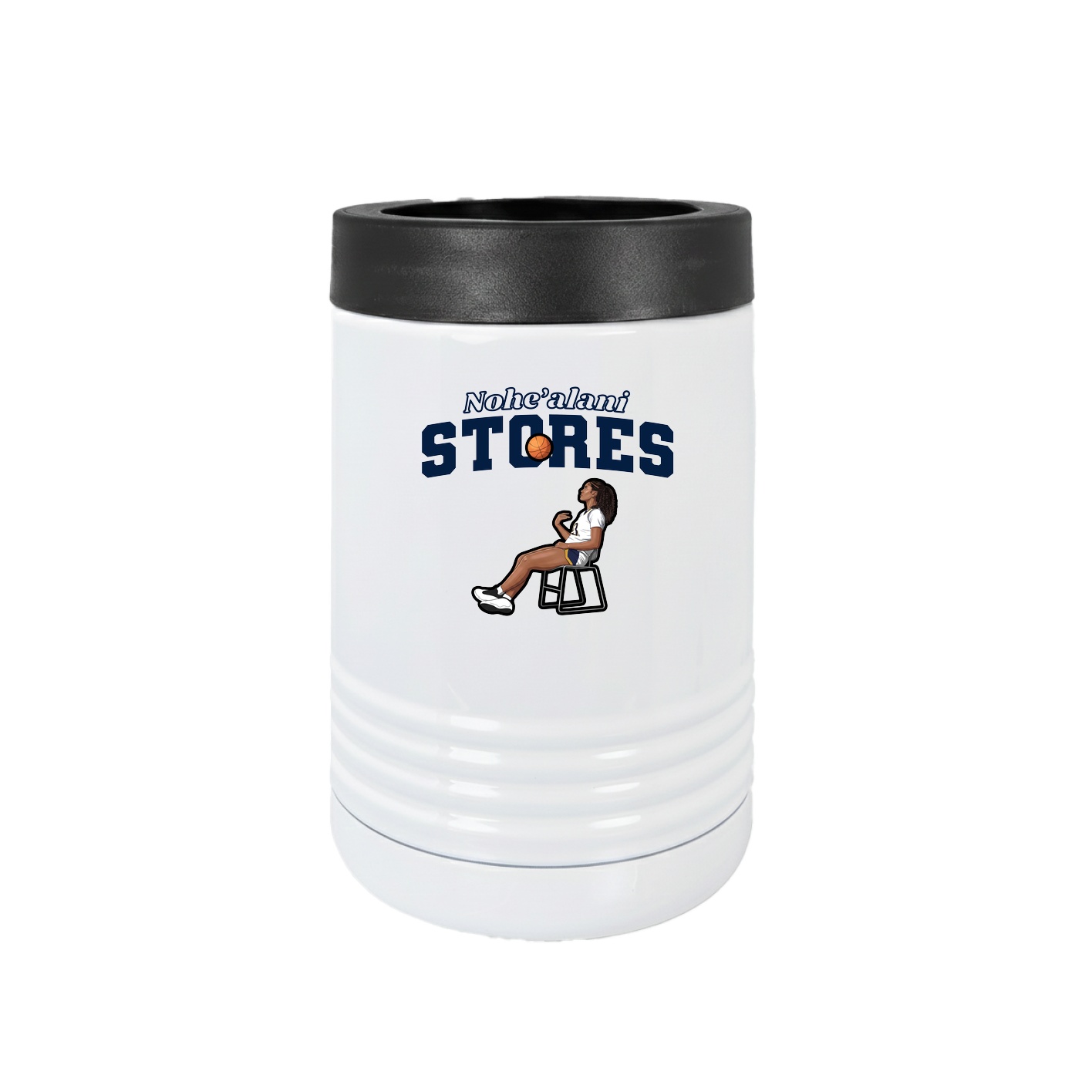 Beverage Holder — Name Arch in White
