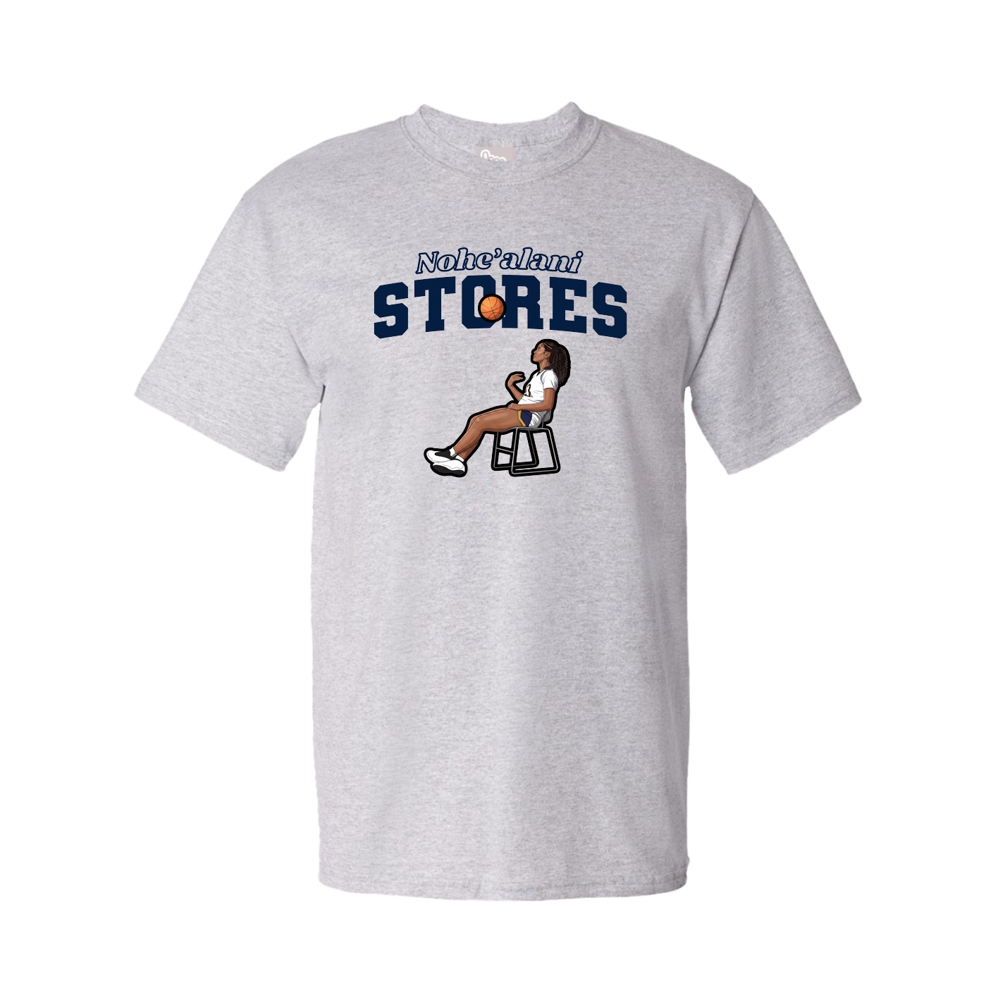 Youth Tee — Name Arch in Grey