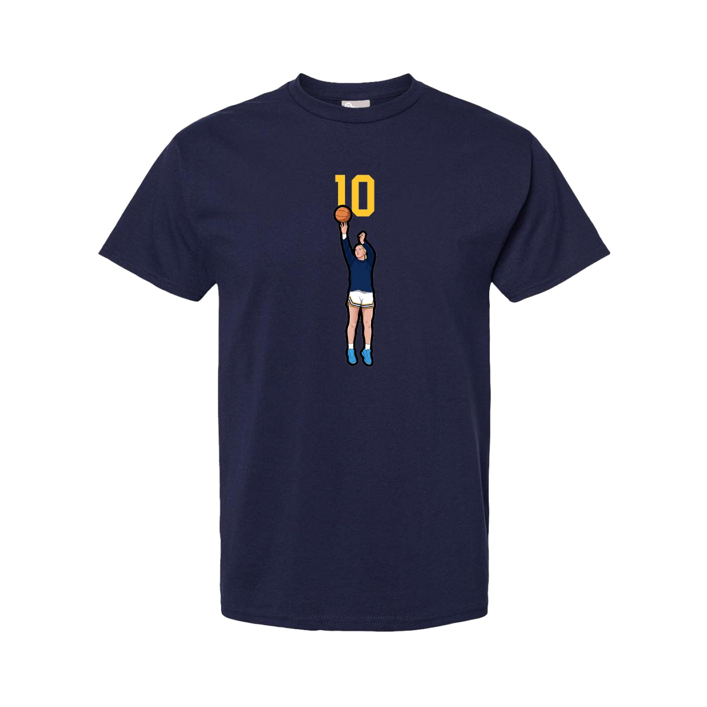 Youth Tee — Number Top in Navy
