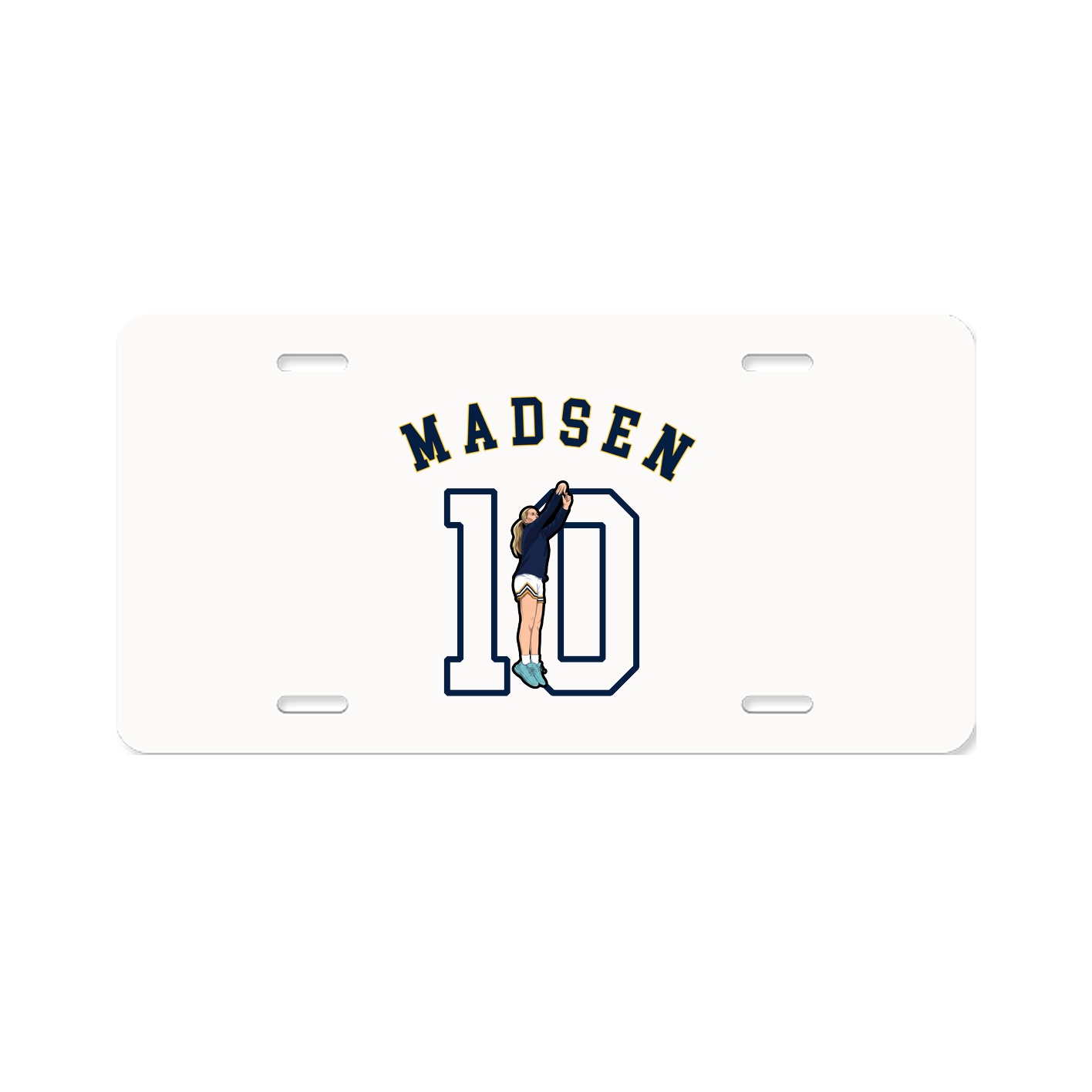 License Plate — Shirsey Arch in Classic
