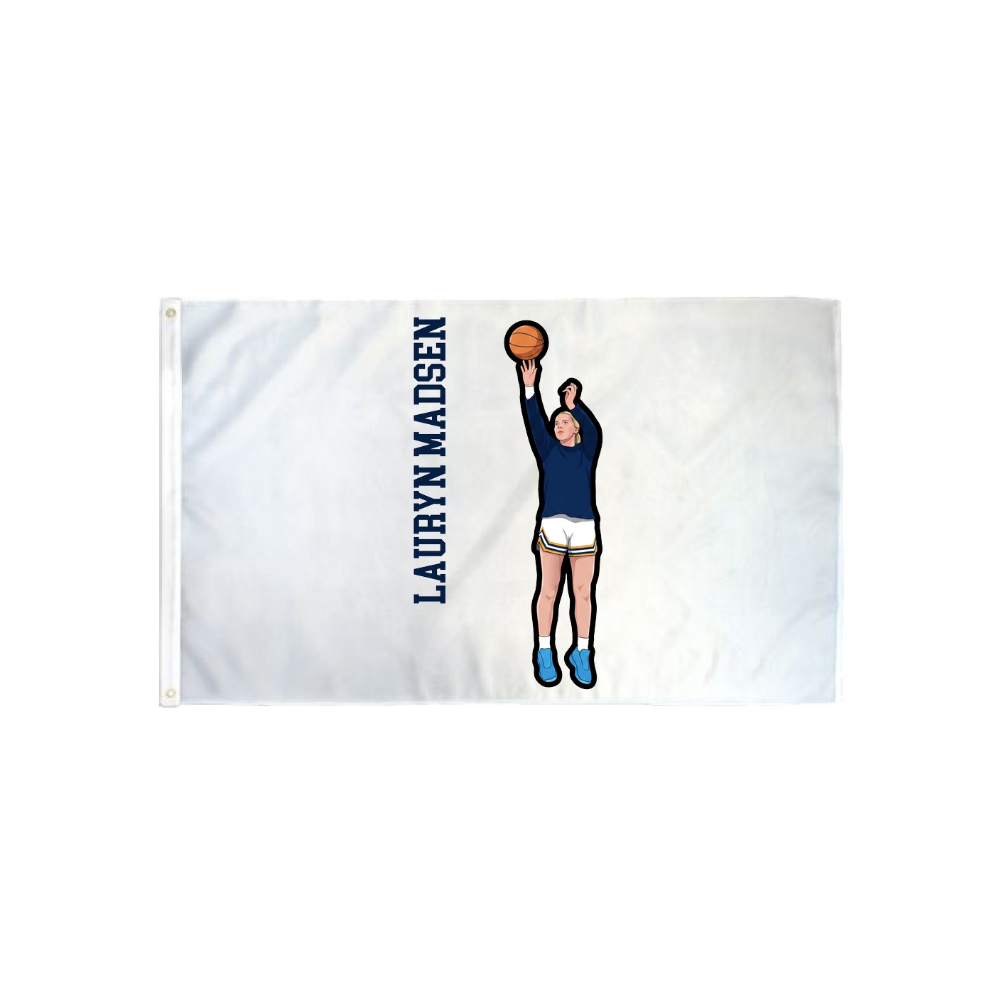 3x5 Flag — Name Vertical in Classic
