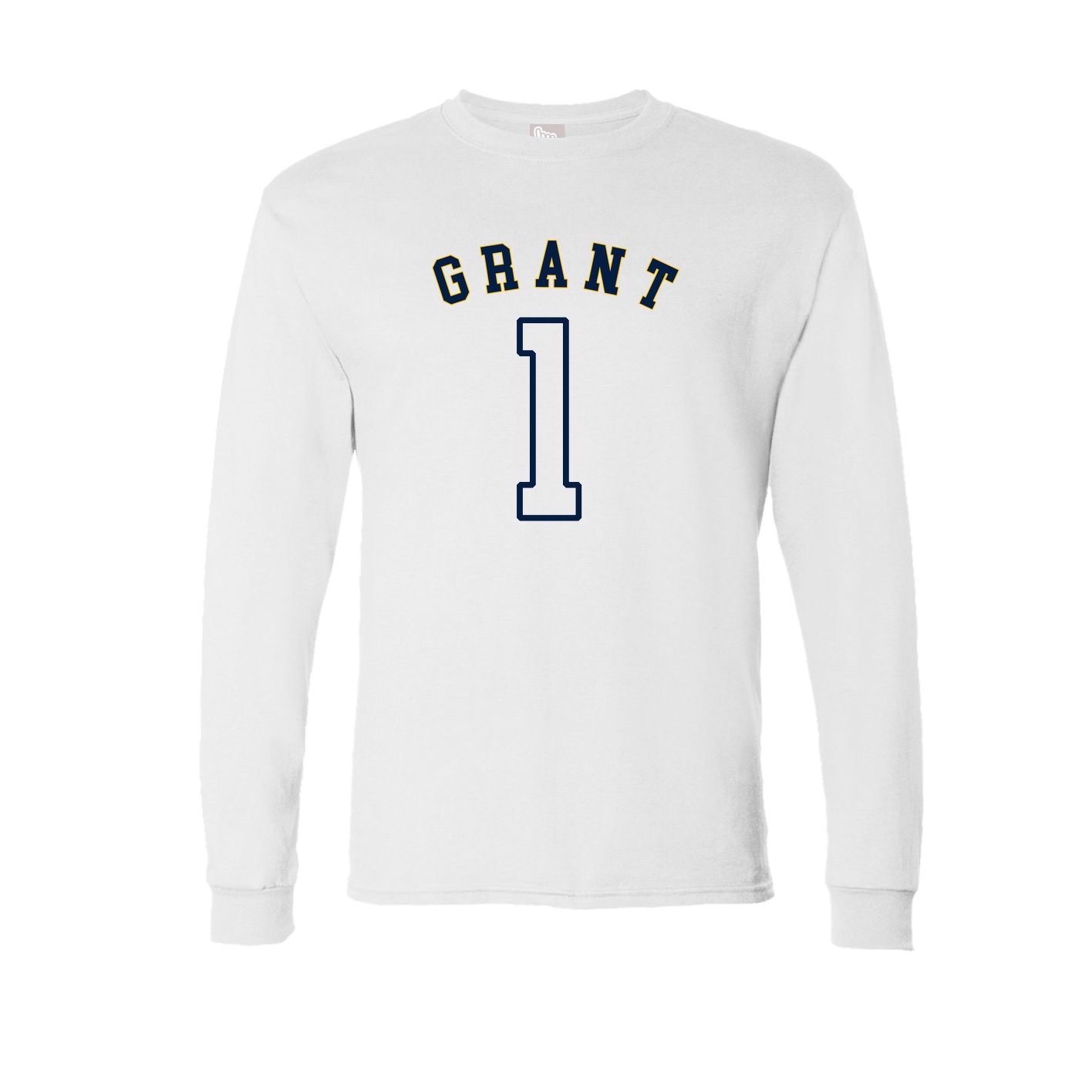 Long Sleeve Tee — Shirsey Arch in White