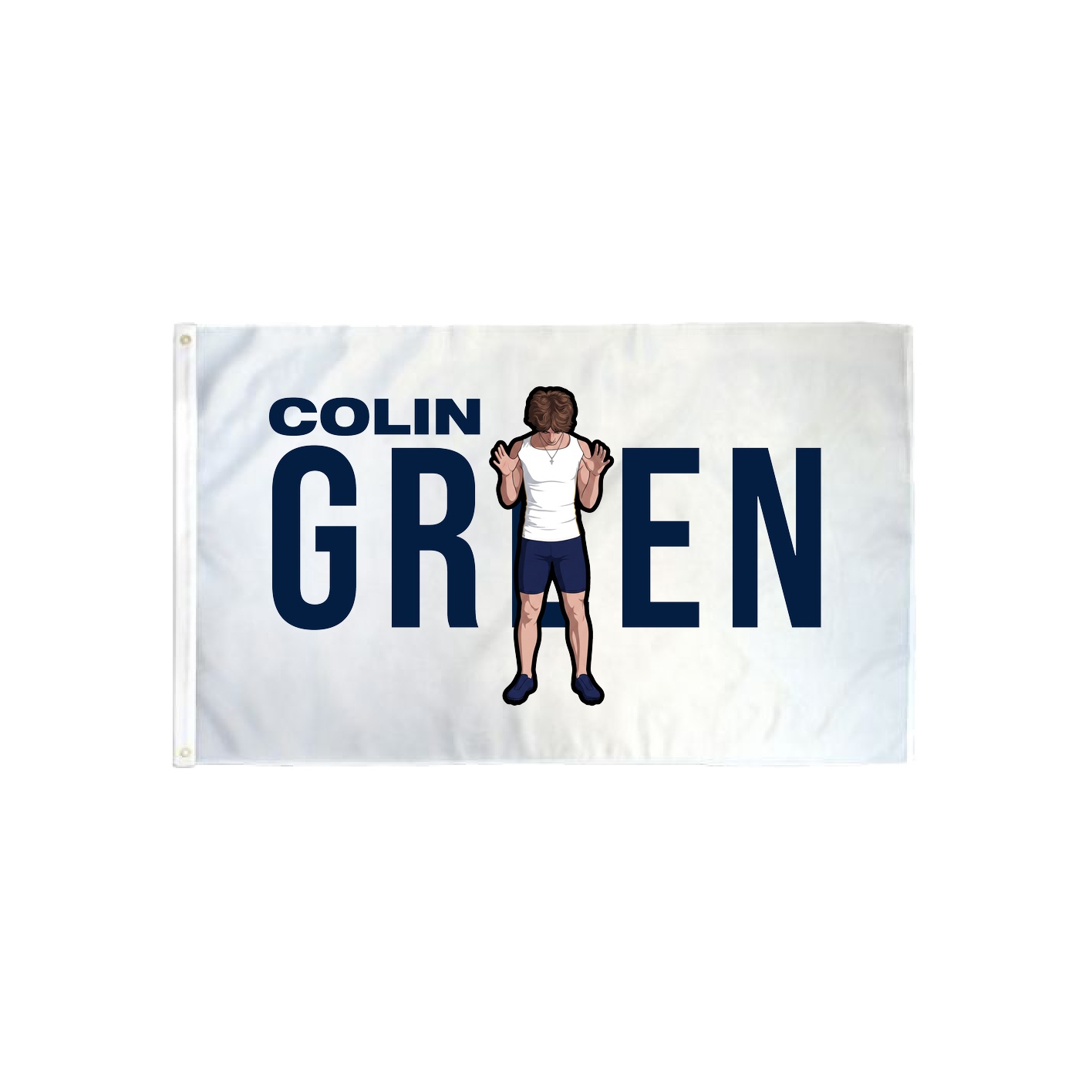 3x5 Flag — Player Name in Classic