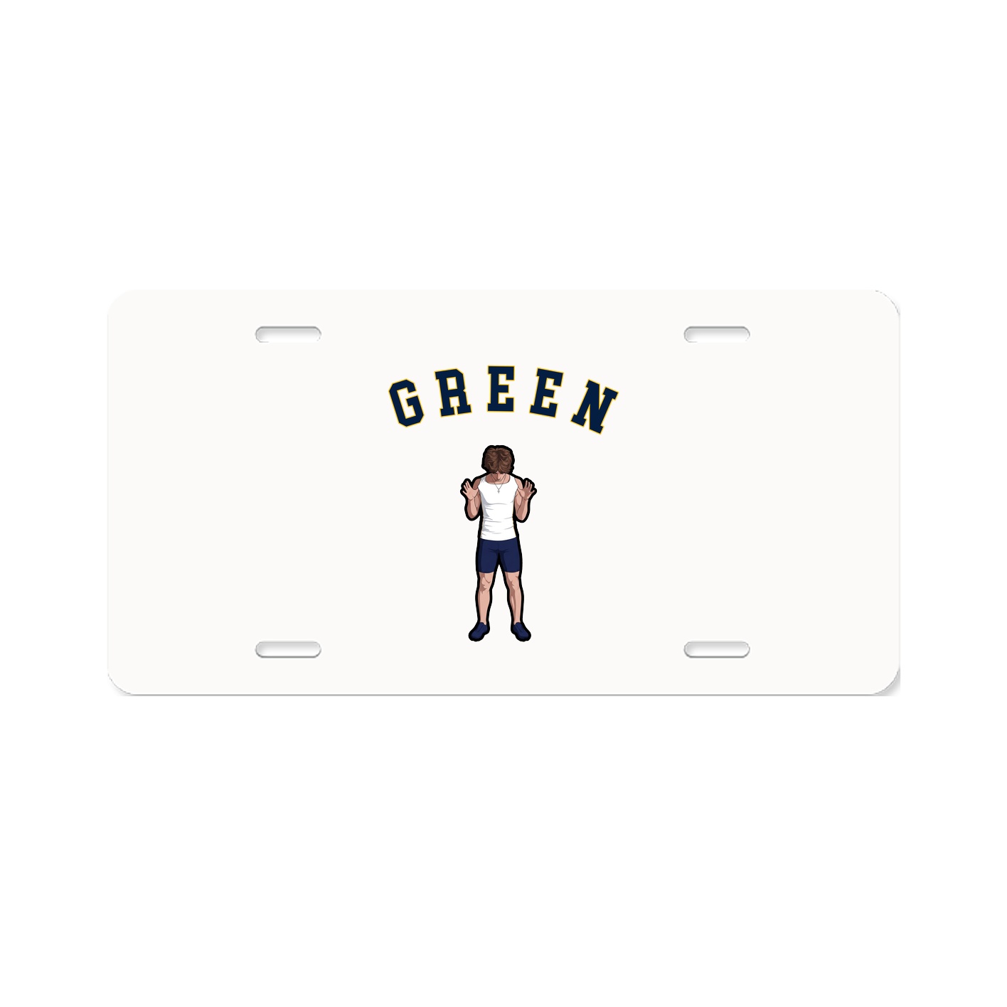 License Plate — Shirsey Arch in Classic
