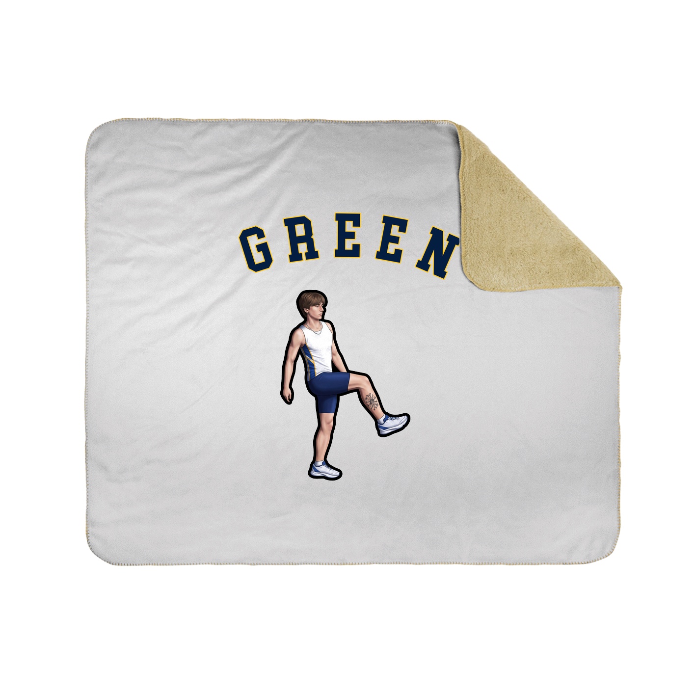 Throw Blanket — Shirsey Arch in White
