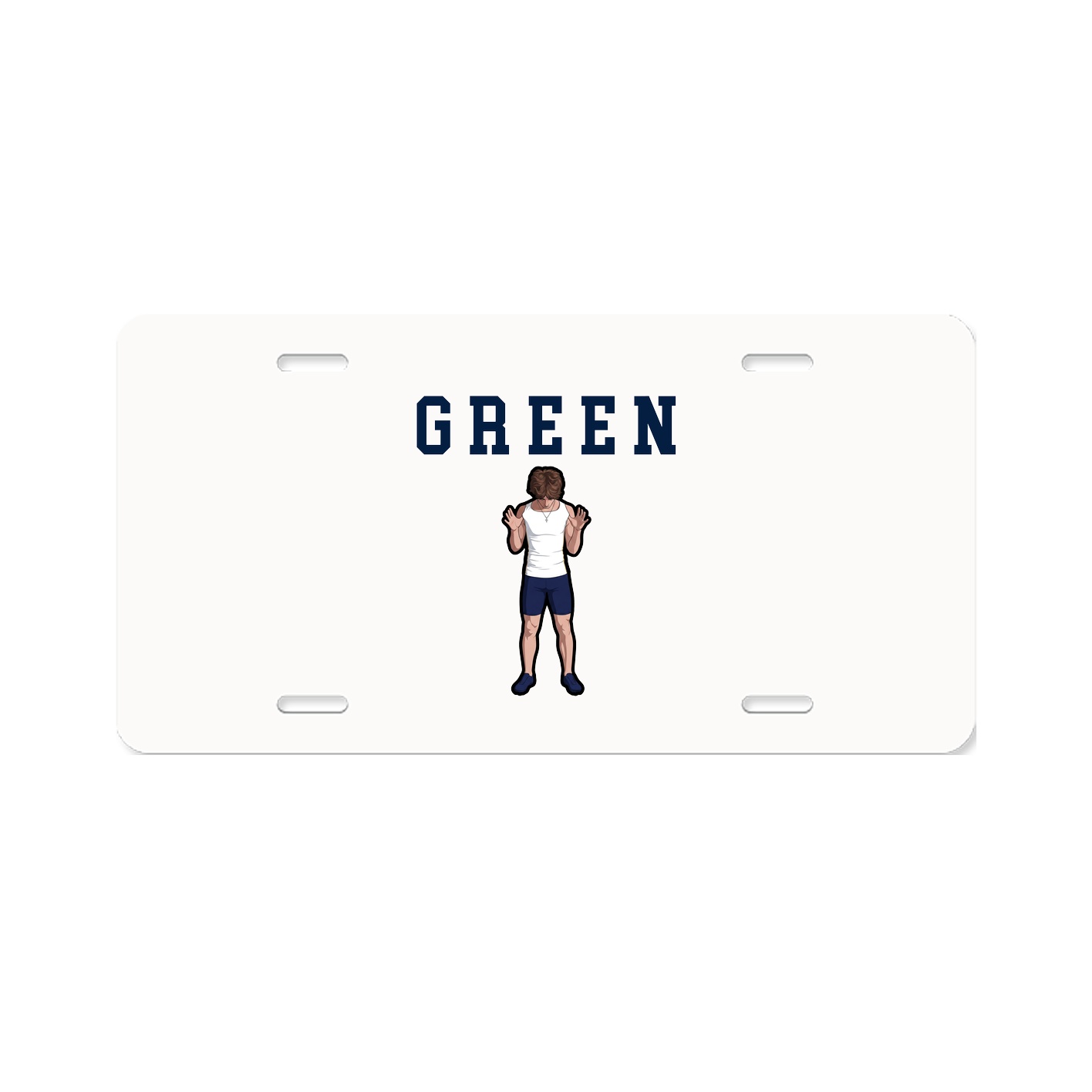 License Plate — Shirsey in Classic