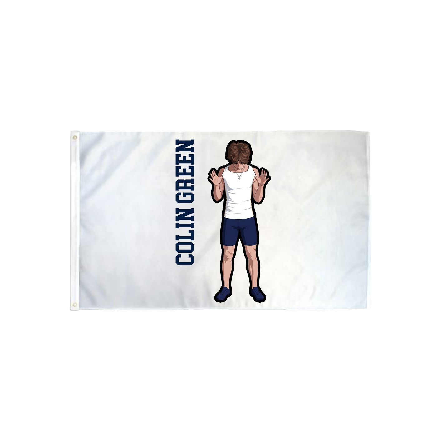 3x5 Flag — Name Vertical in Classic