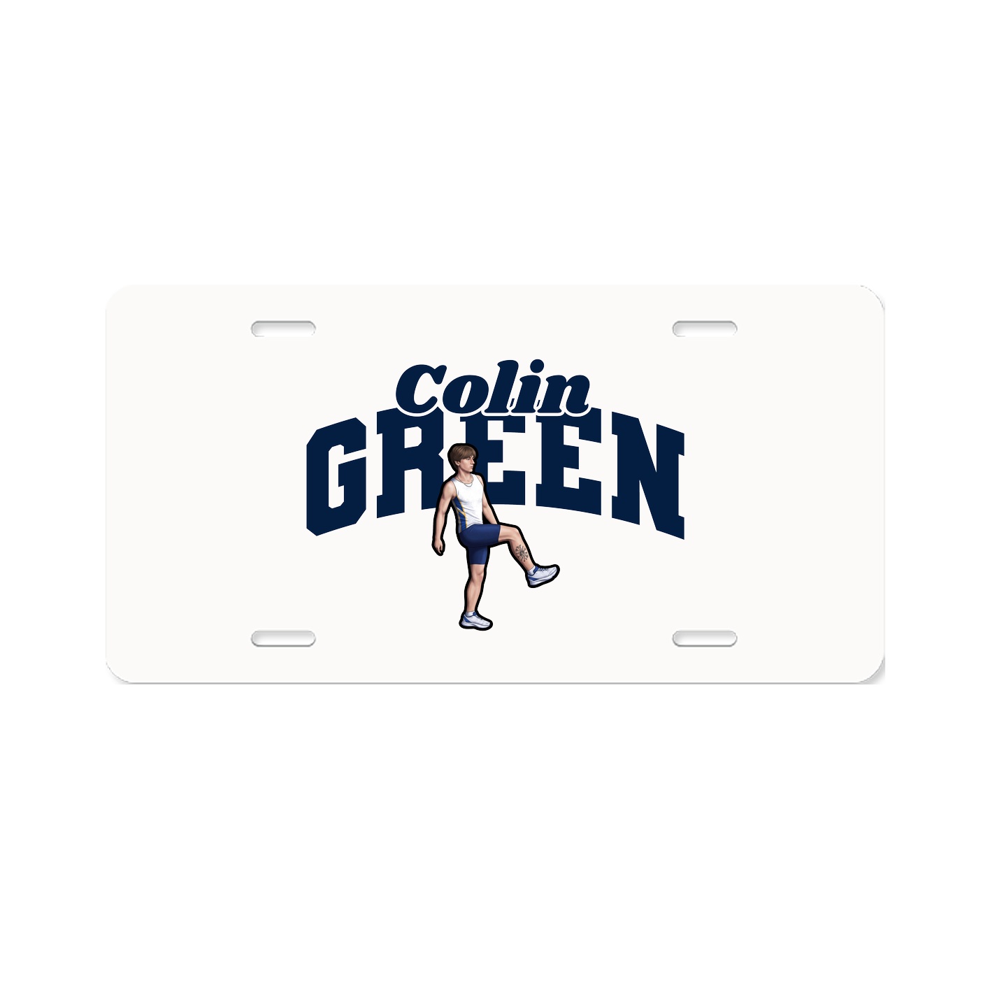 License Plate — Signature Arch in Classic