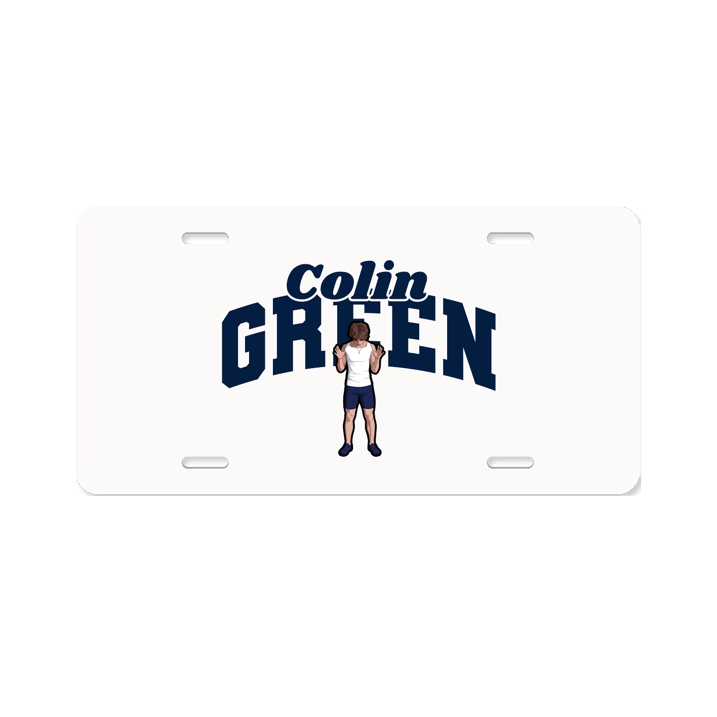 License Plate — Signature Arch in Classic