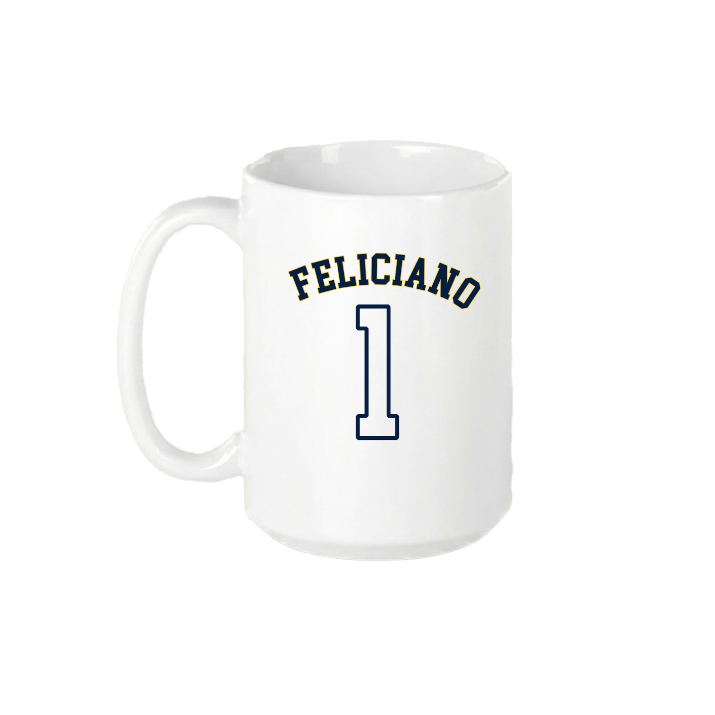 15oz Coffee Mug — Shirsey Arch in White