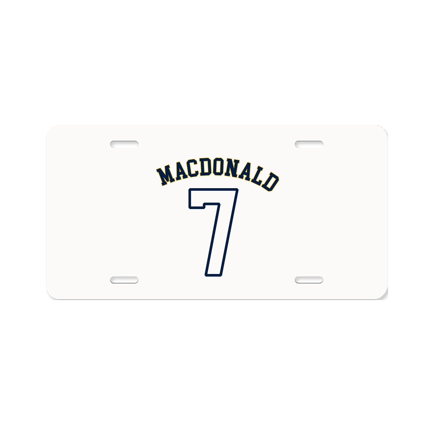 License Plate — Shirsey Arch in Classic