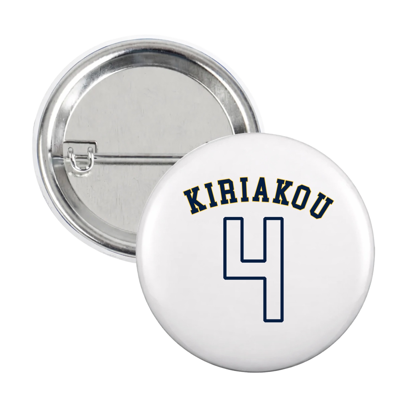 Game Day Button — Shirsey Arch in White