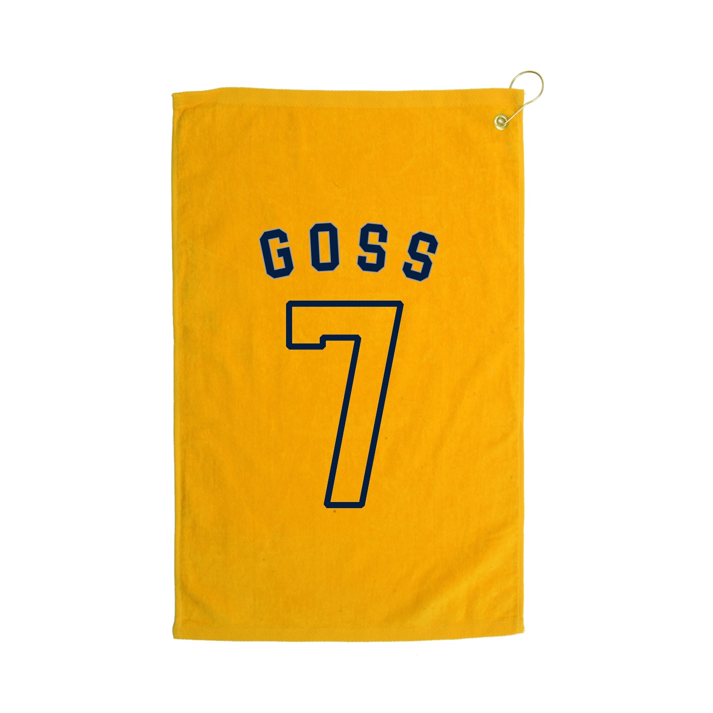 Golf Towel — Shirsey Arch in Gold