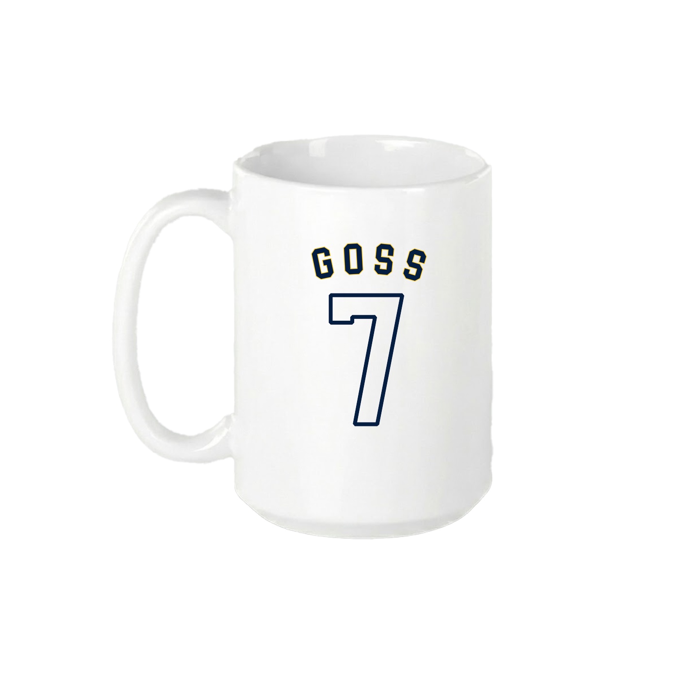 15oz Coffee Mug — Shirsey Arch in White