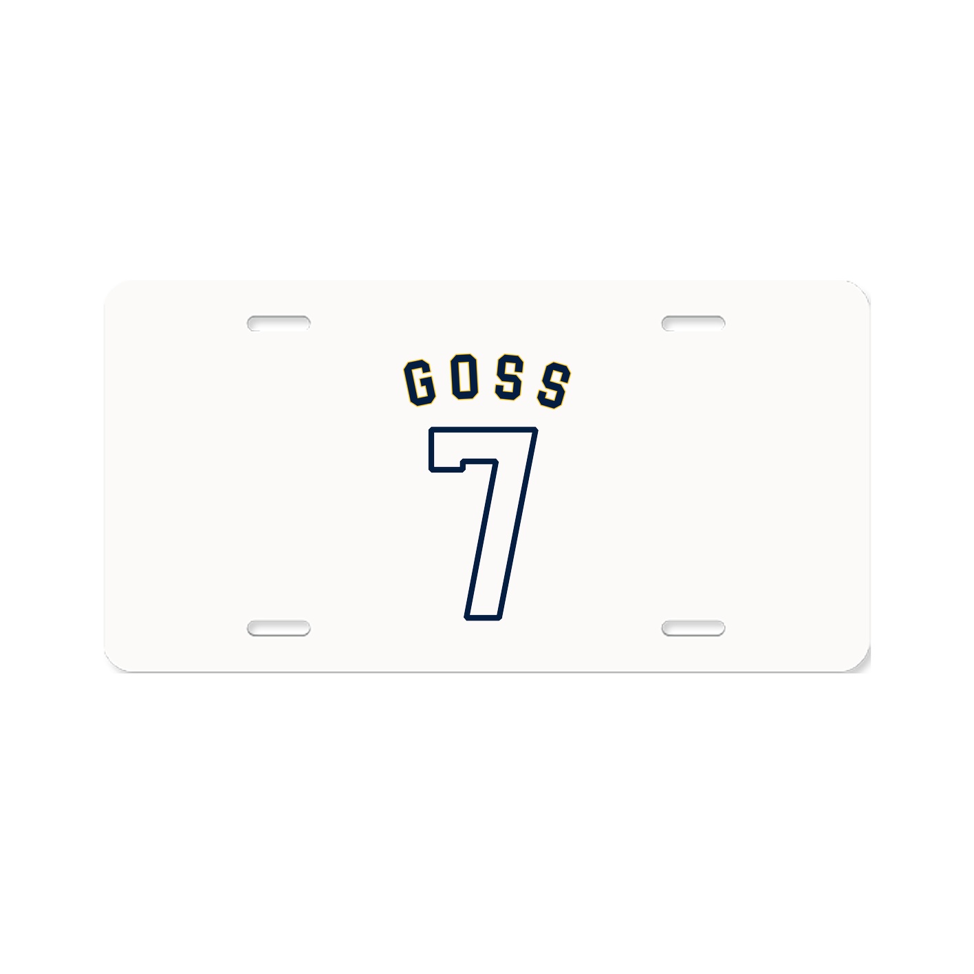 License Plate — Shirsey Arch in Classic