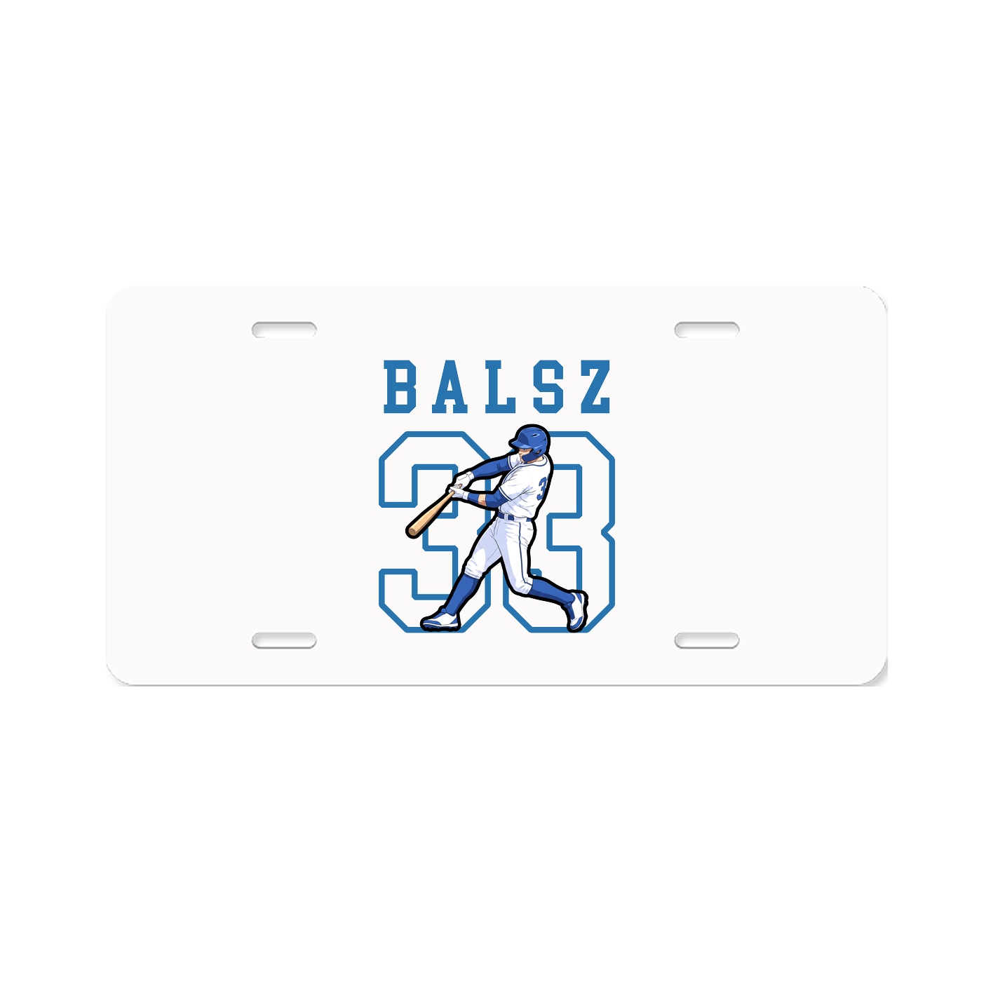 License Plate — Shirsey in Classic