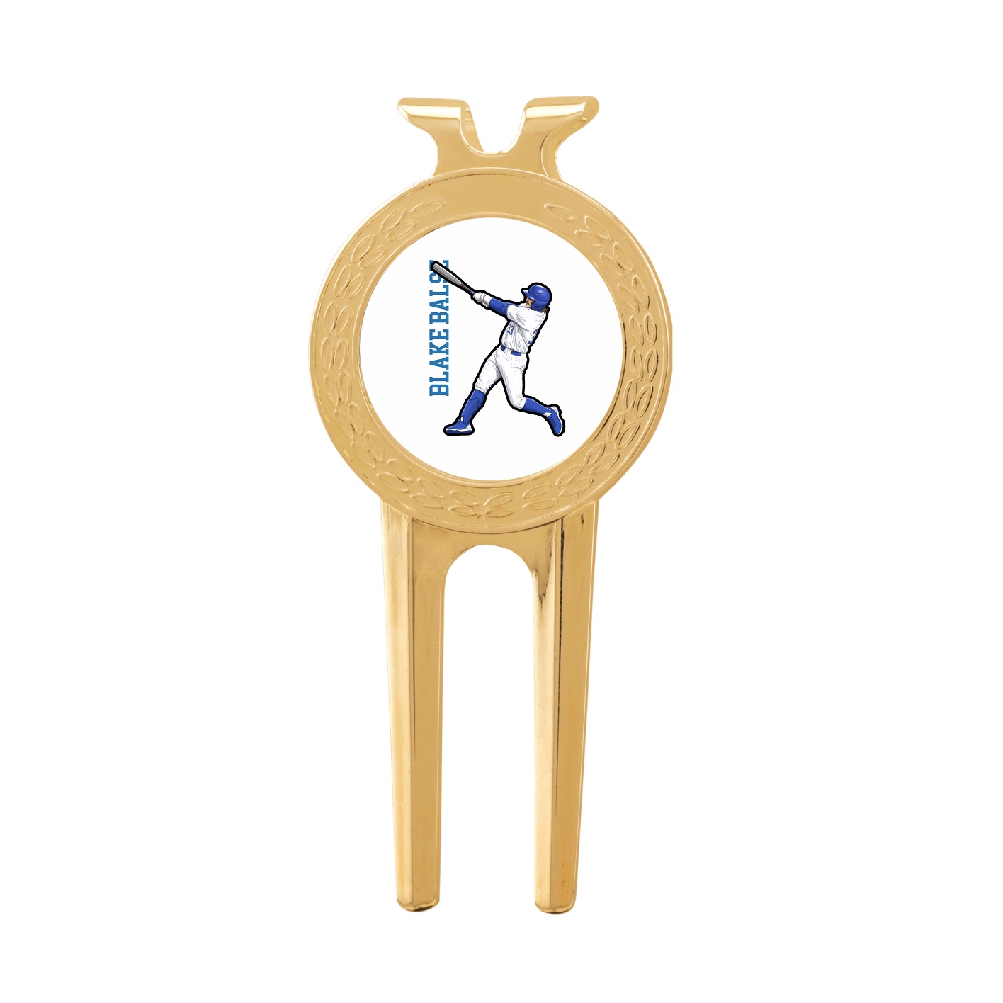 Divot Tool with Ball Marker — Name Vertical in Classic