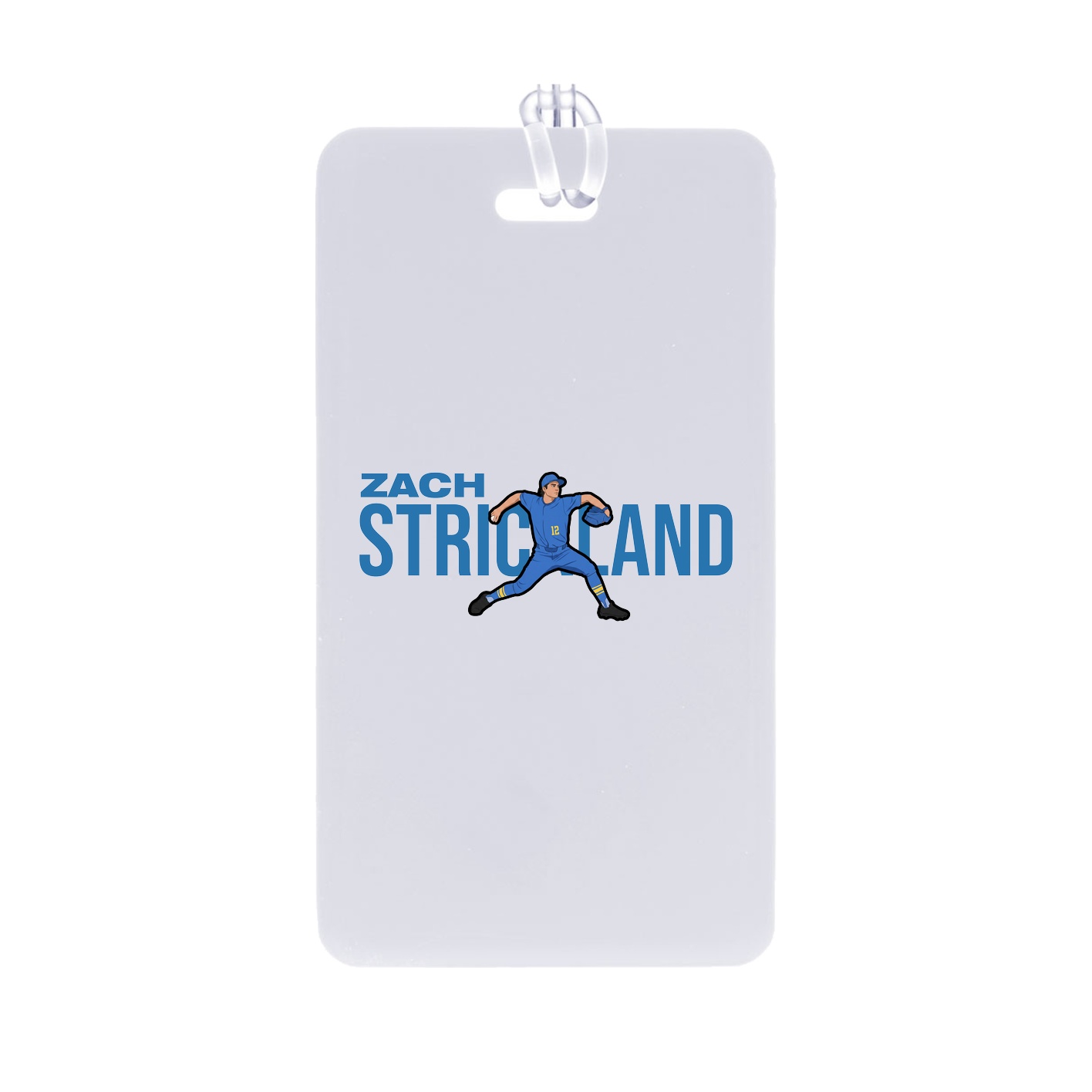 Bag Tag — Player Name in Classic