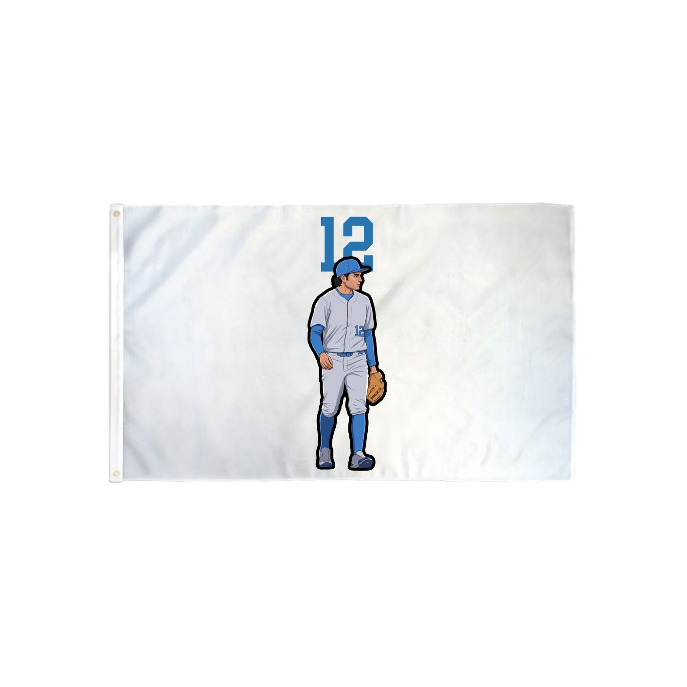 3x5 Flag — Number Top in Classic