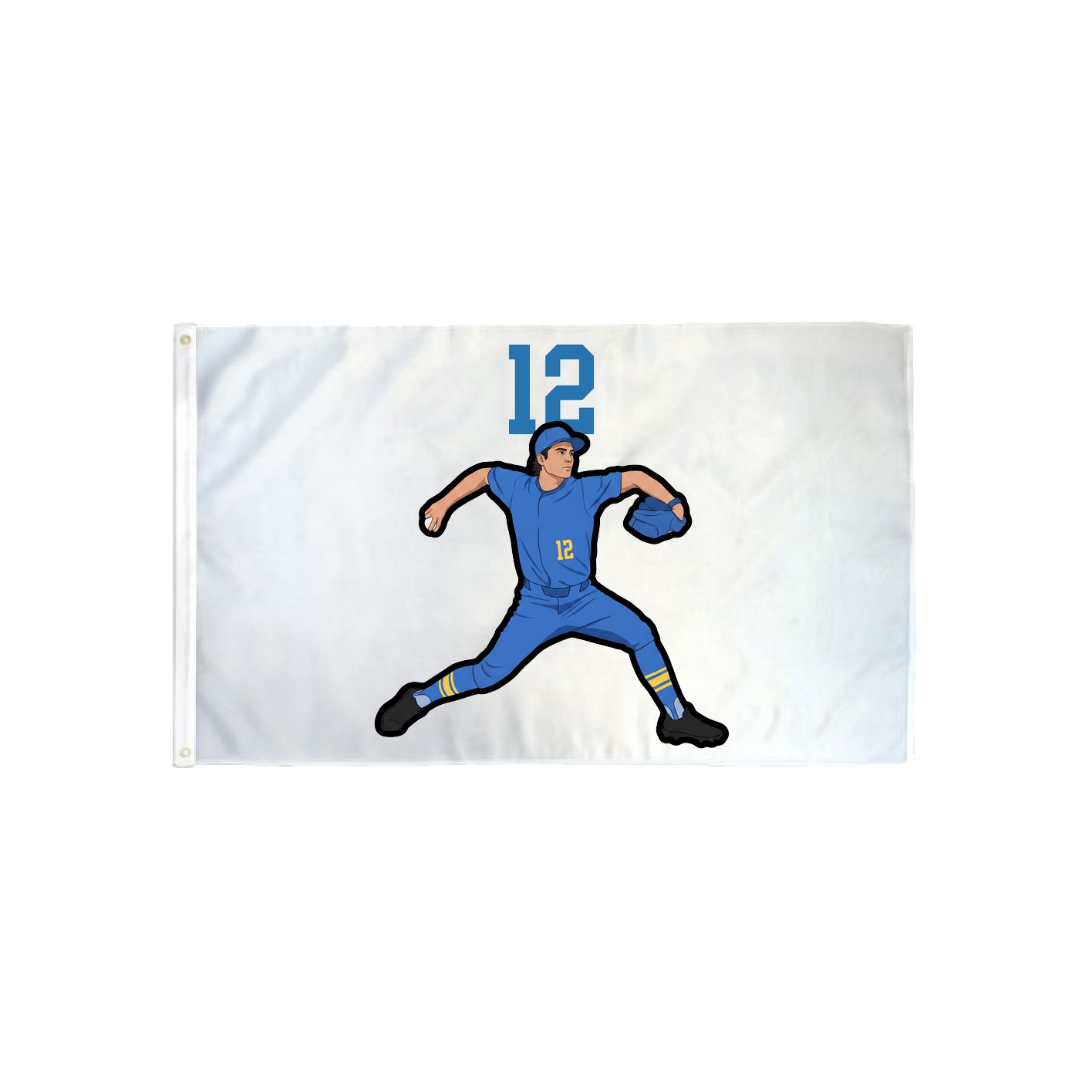 3x5 Flag — Number Top in Classic