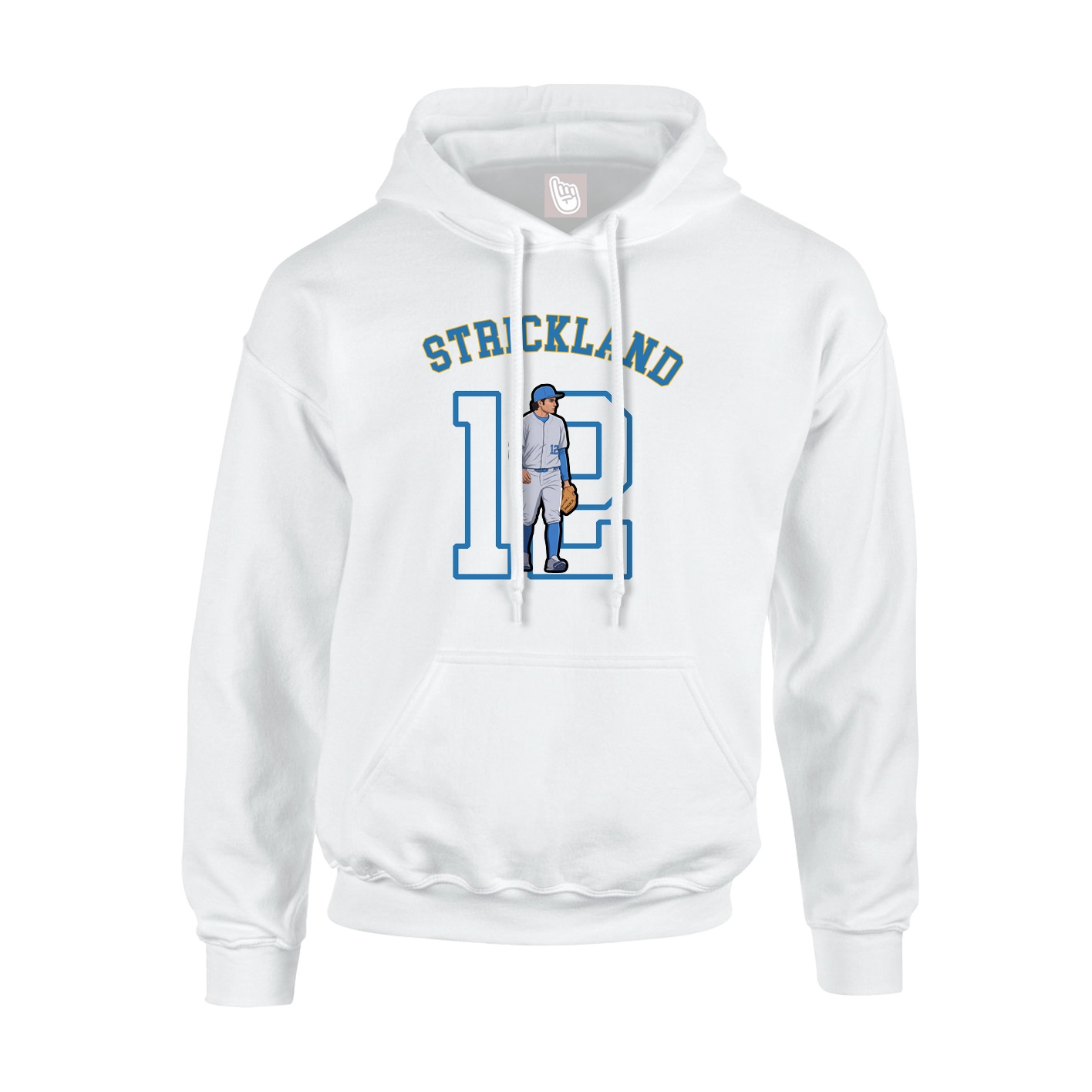 Hoodie — Shirsey Arch in White