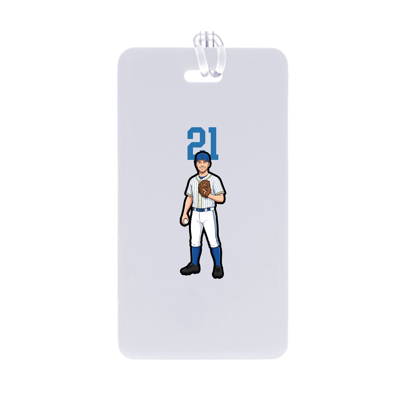 Bag Tag — Number Top in Classic