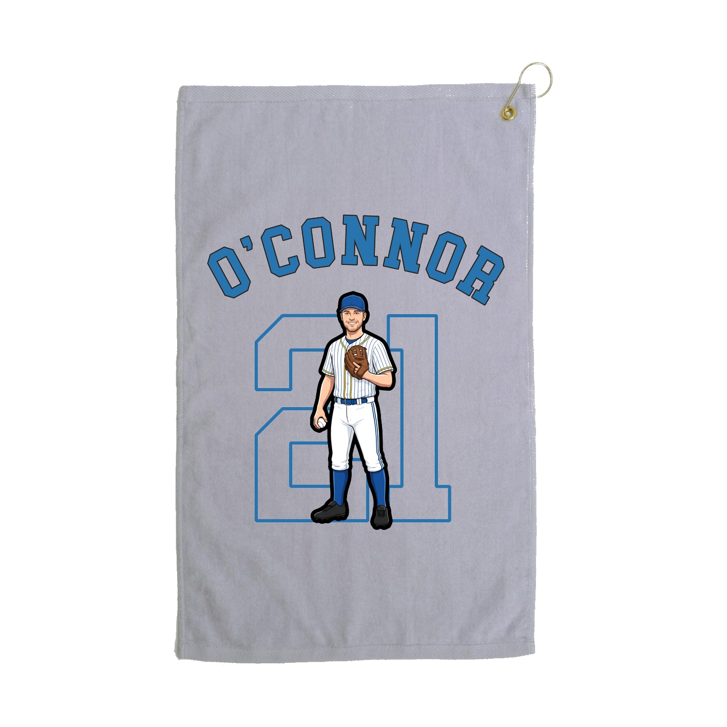 Golf Towel — Shirsey Arch in Grey