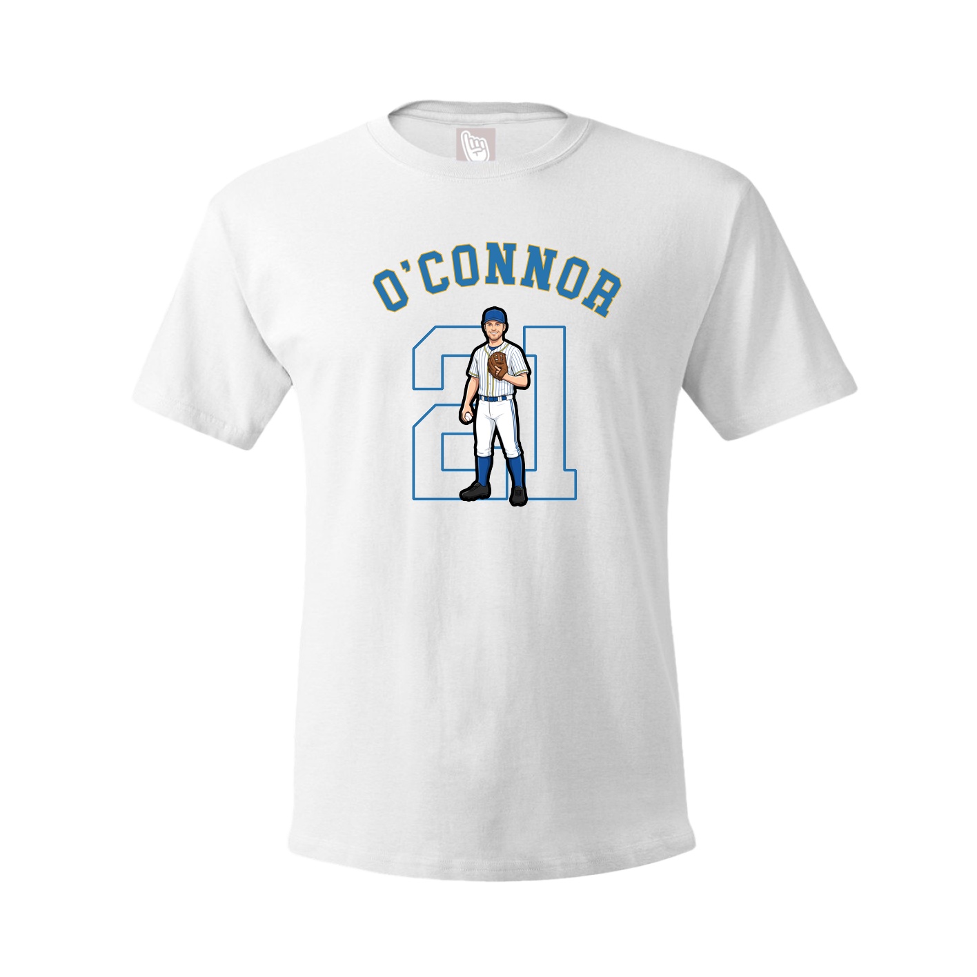 Youth Tee — Shirsey Arch in White