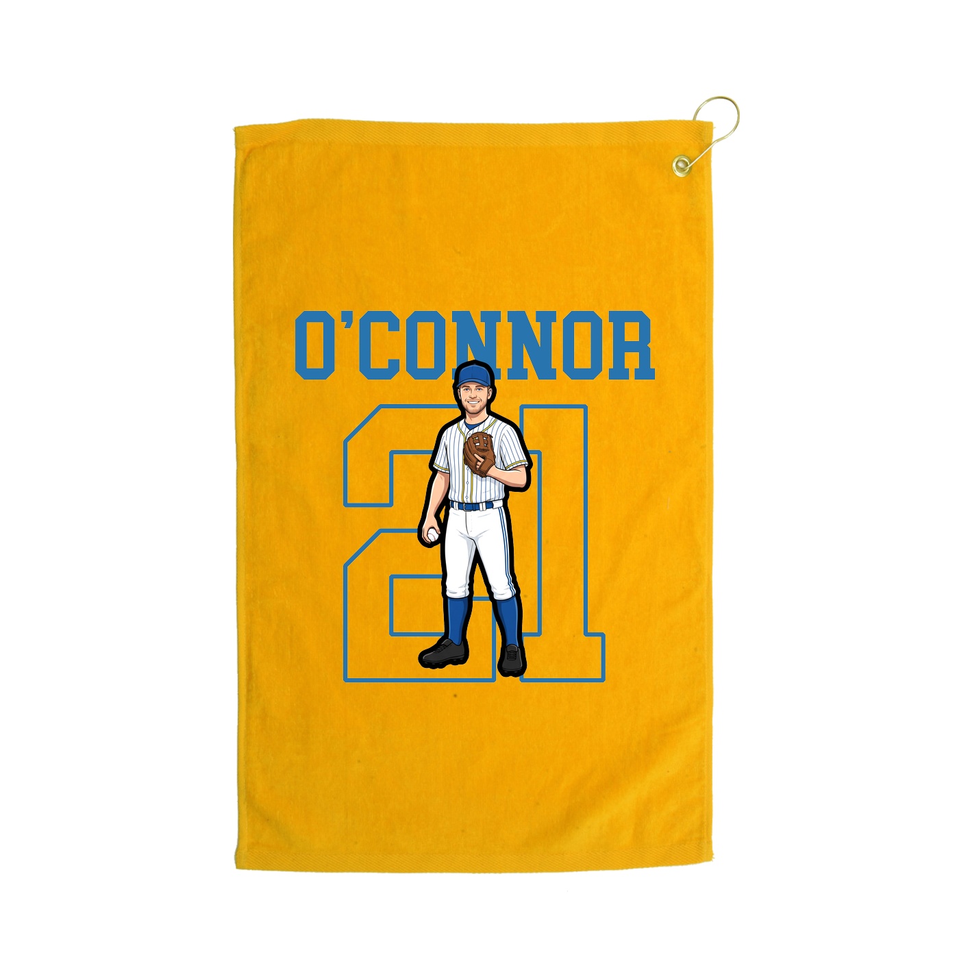 Golf Towel — Shirsey in Gold